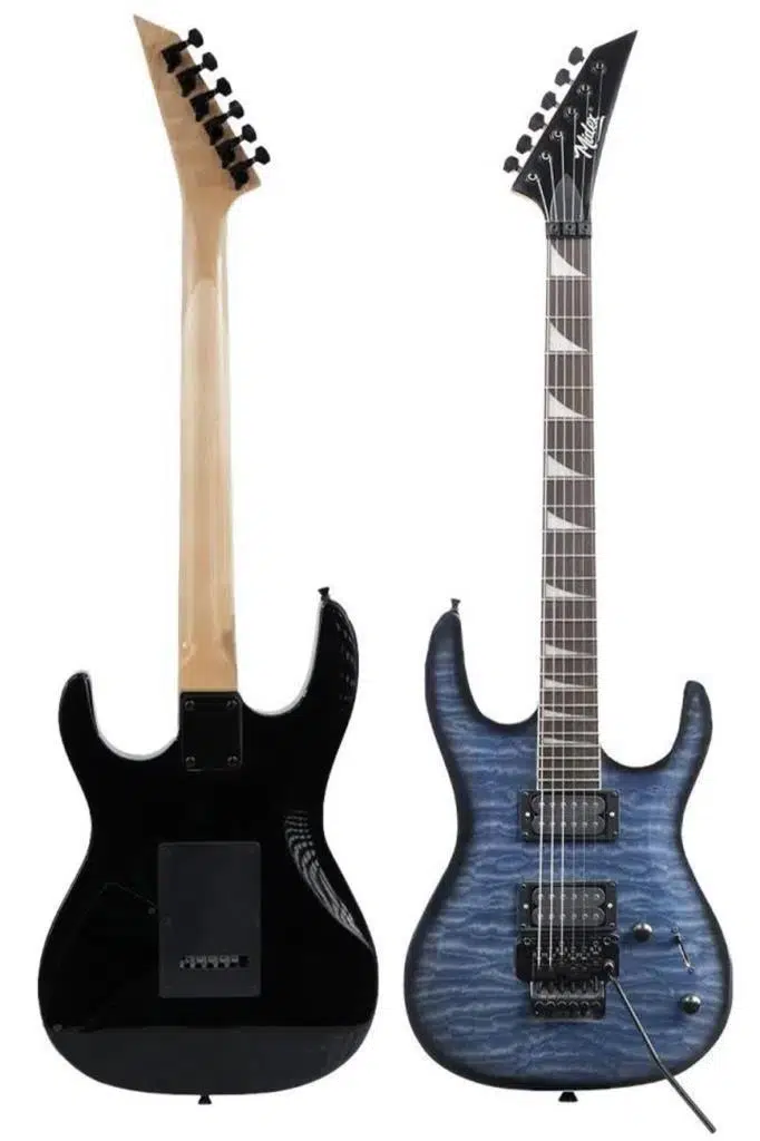 Midex Crade Blue Rosewood Klavye Super Strat Kasa HH Yüksek Kaliteli Elektro Gitar