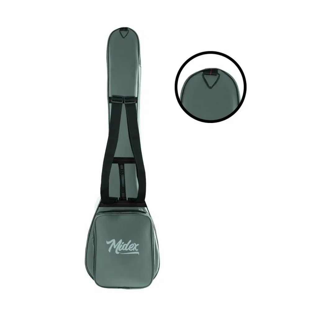 Midex CS-107 Kısa Sap Saz Bağlama Gigbag Çantası Kılıfı Kalın Soft Case