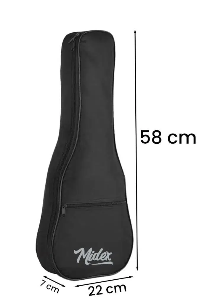 Midex CS-21A Soprano Ukulele Kılıfı (Askı Capo Pena)