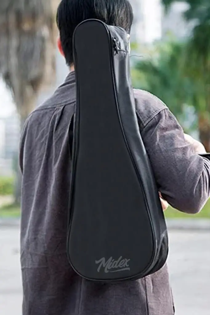 Midex CS-24A Concert Ukulele Kılıfı (Askı Capo Pena)