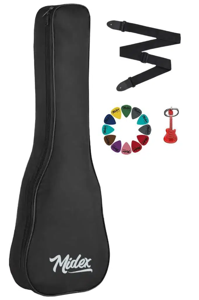 Midex CS-26A Tenör Ukulele Kılıfı (Askı Capo Pena)