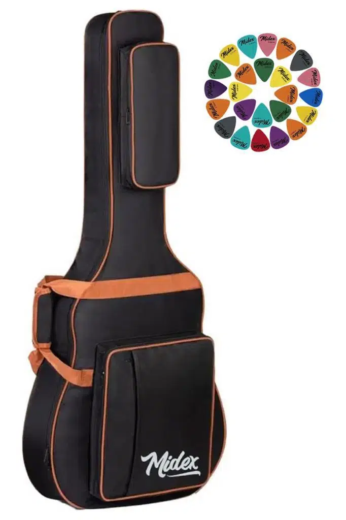 Midex CS-89 Soft Case Klasik Gitar Çantası Gigbag Kalın