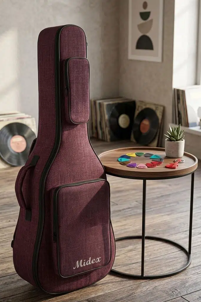 Midex CS-89RD Özel Tasarım Softcase Klasik Gitar Çantası Gigbag Kılıf (101 cm)