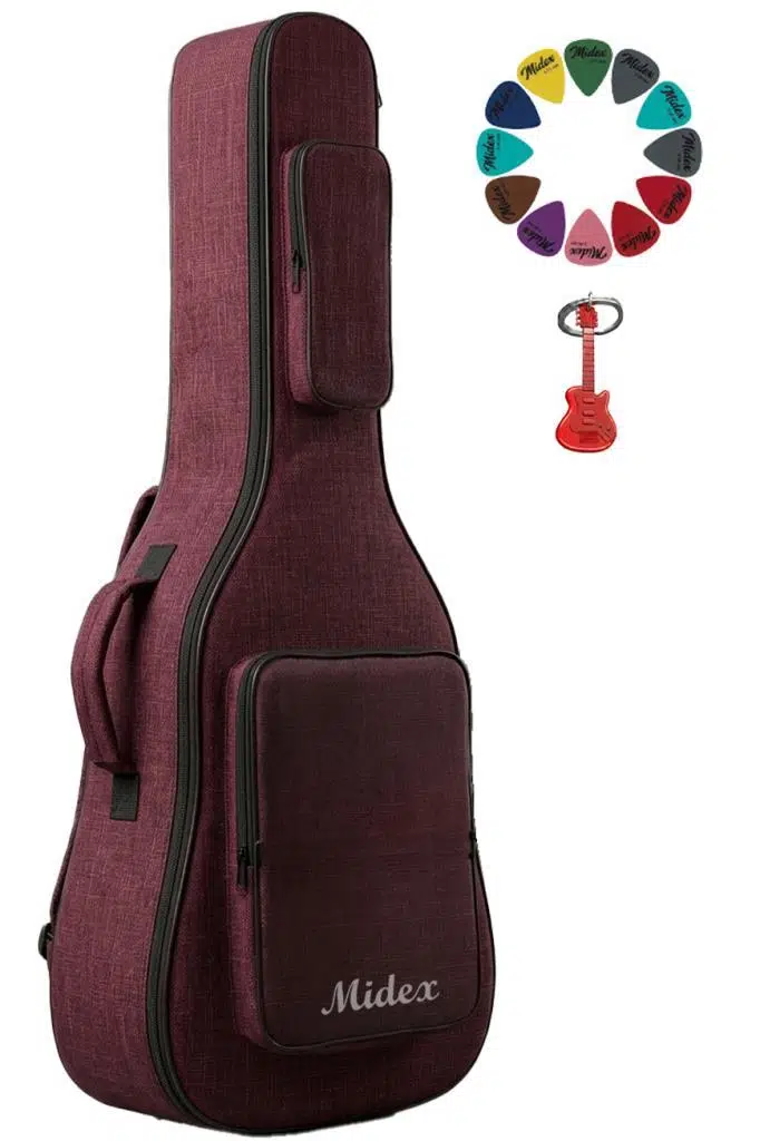 Midex CS-89RD Özel Tasarım Softcase Klasik Gitar Çantası Gigbag Kılıf (101 cm)