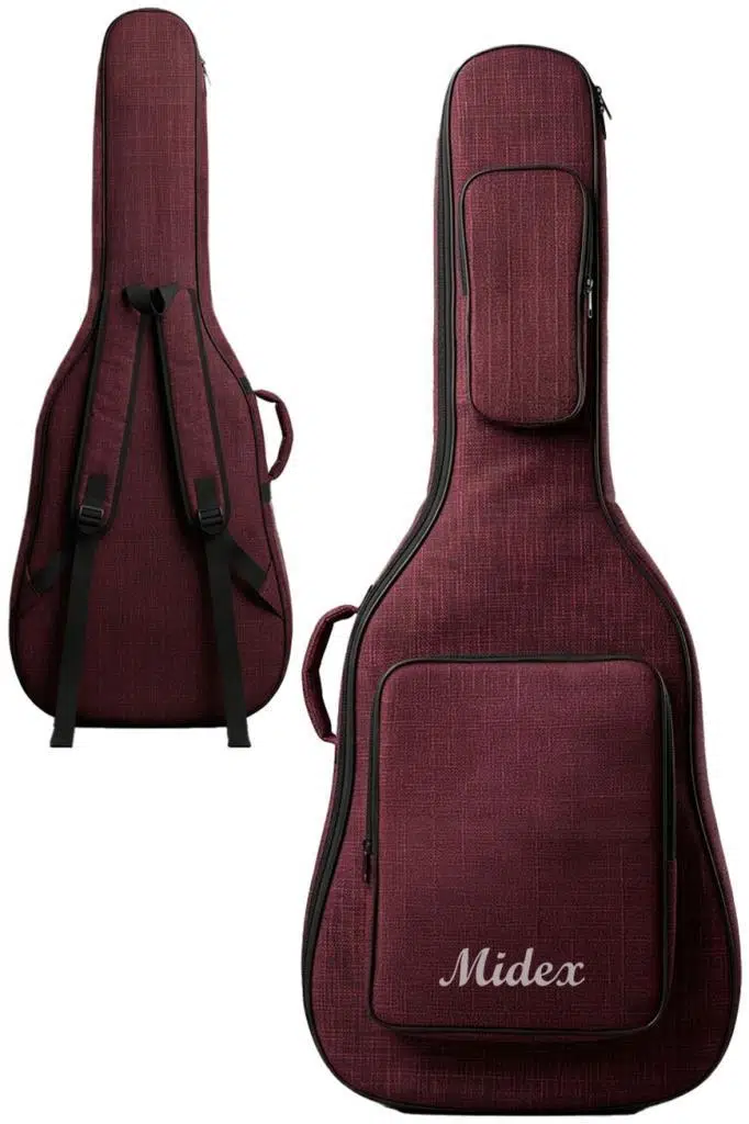 Midex CS-89RD Özel Tasarım Softcase Klasik Gitar Çantası Gigbag Kılıf (101 cm)