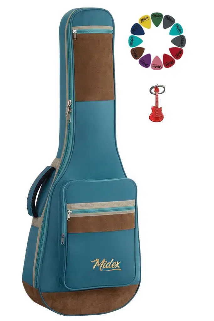 Midex CS-95BL Özel Tasarım Softcase Klasik Gitar Çantası Gigbag Kılıf (101 cm)