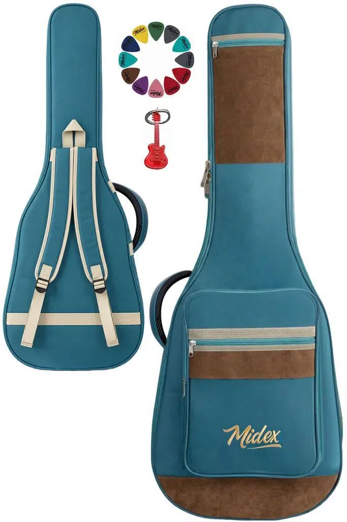 Midex CS-95BL Özel Tasarım Softcase Klasik Gitar Çantası Gigbag Kılıf (101 cm)