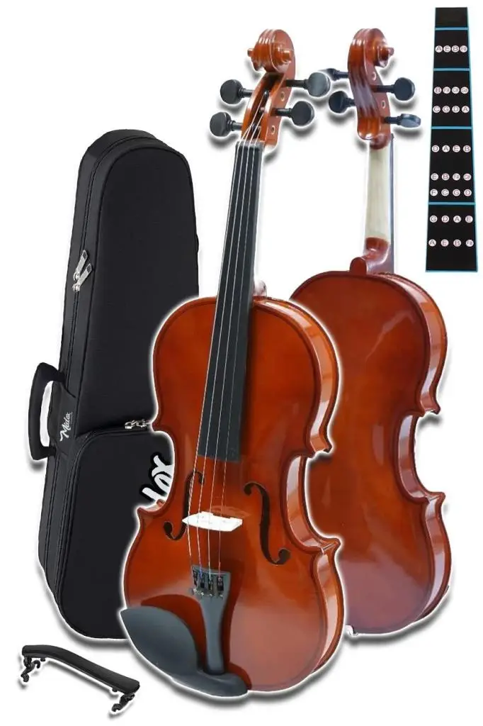 Midex CVL-742-TYS Profesyonel 1/2 Çocuk Kemanı Seti 8-10 Yaş (Yastık Tel Çanta Yay Susturucu Reçine)