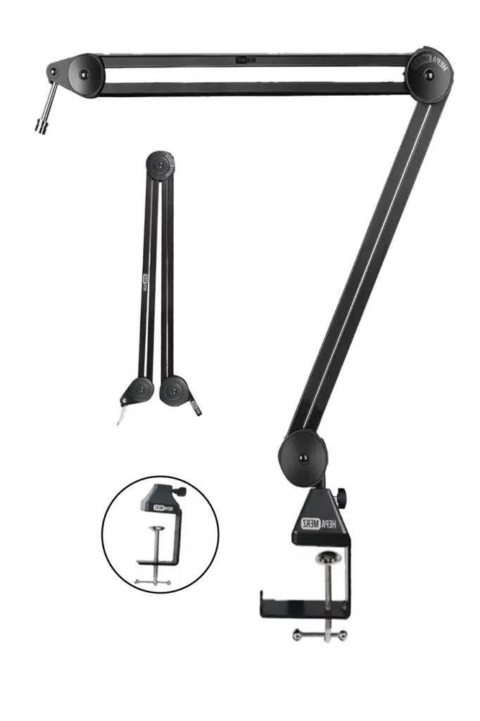 Midex CX1-Q Pro Set Üst Seviye Condenser Stüdyo Ses Kayıt Mikrofonu Standı Seti