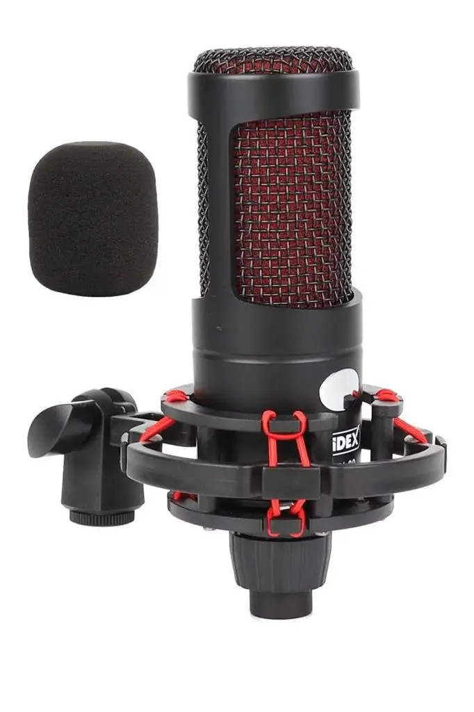 Midex CXN-30 Paket-7 Midi Klavye 5 Kanal Stüdyo Kayıt Mikserli Referans Monitörlü Condenser Mikrofon Seti
