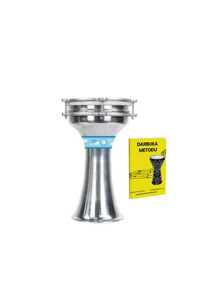 Midex DBK-01BL Çocuklar İçin1 Numara Alüminyum Darbuka Seti 30x17 cm)
