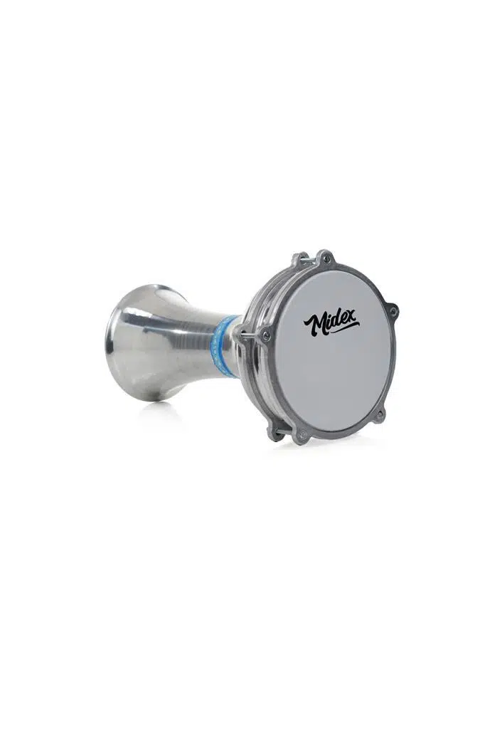 Midex DBK-02BL Çocuklar İçin 2 Numara Alüminyum Darbuka Seti (33 x 18 cm)