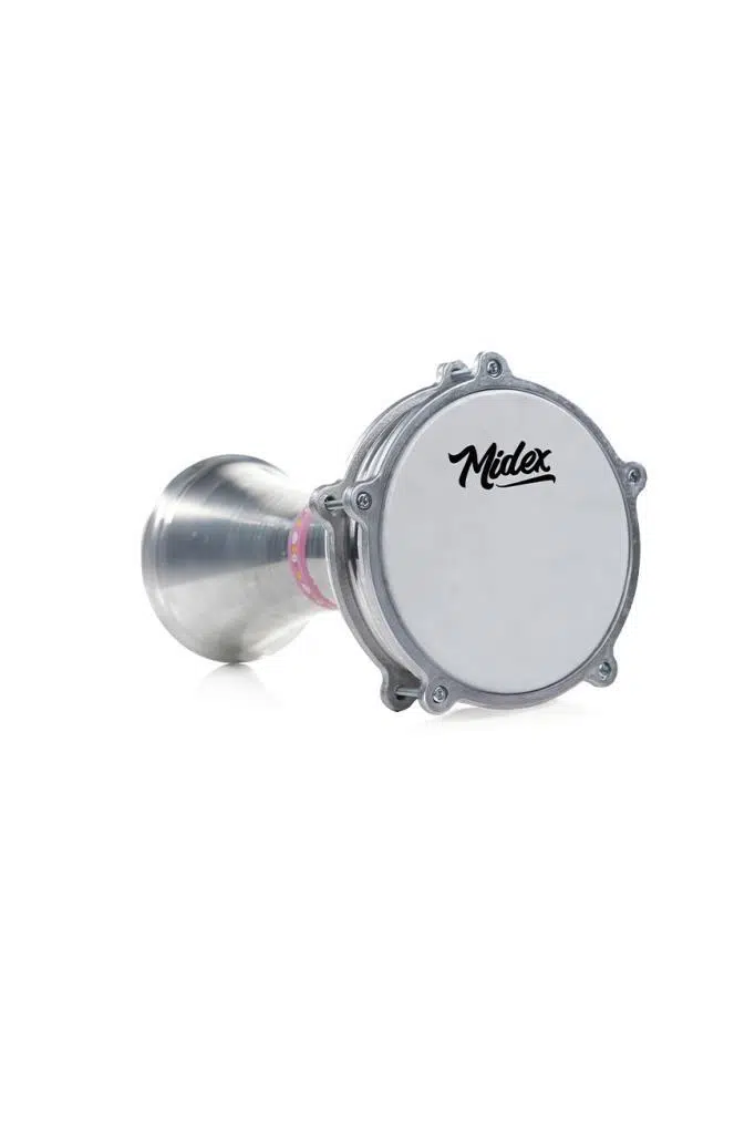 Midex DBK-02PK Çocuklar İçin 2 Numara Alüminyum Darbuka Seti (33 x 18 cm)