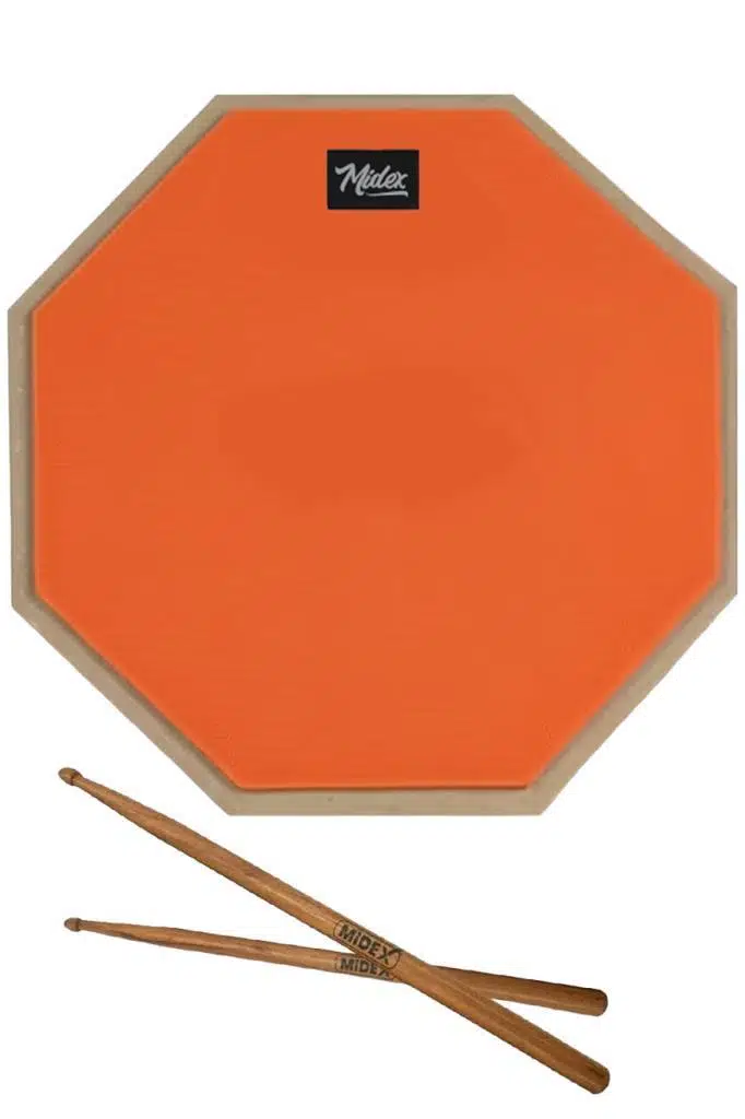 Midex DD-1012-C Bateri Davul Çalışma Pedi 12 İnç Drum Practice Pad