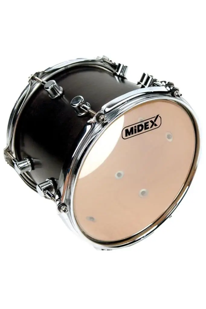 Midex DR-18R Şeffaf Renk 18 İnç Bas Kick Bateri Davul Derisi Drumhead 18`` inch (45.72 cm)