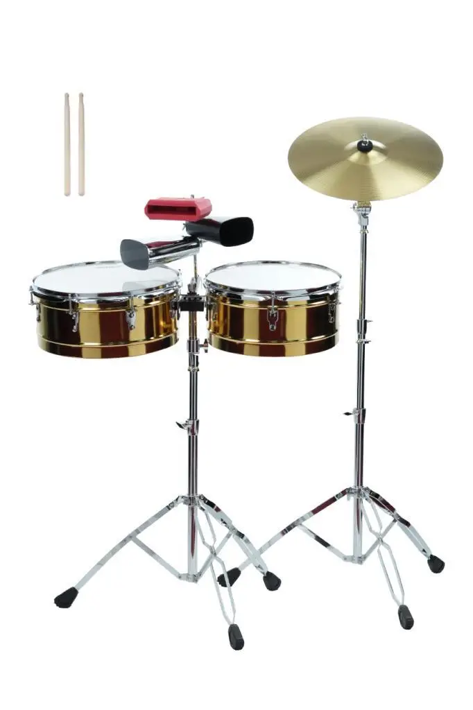 Midex DRM-21 Latin Perküsyon Timbal Seti (Stand Zil Cowbell Dahil)