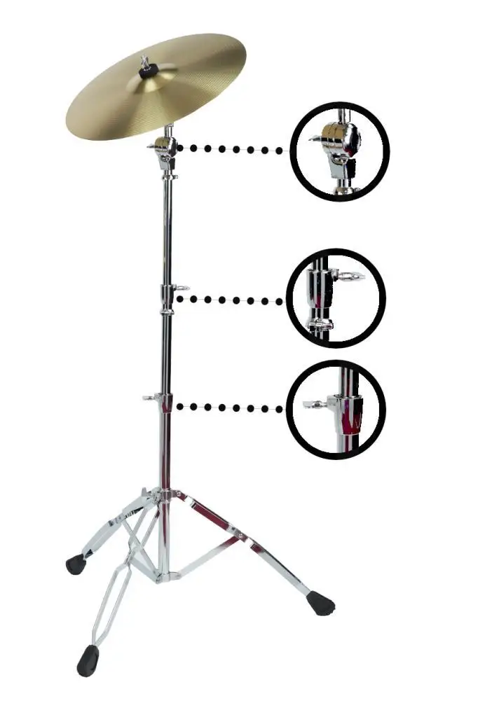 Midex DRM-21 Latin Perküsyon Timbal Seti (Stand Zil Cowbell Dahil)