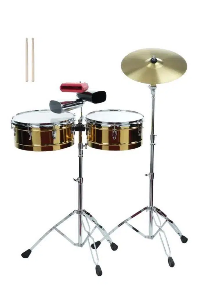 Midex DRM-21 Latin Perküsyon Timbal Seti (Stand Zil Cowbell Dahil)