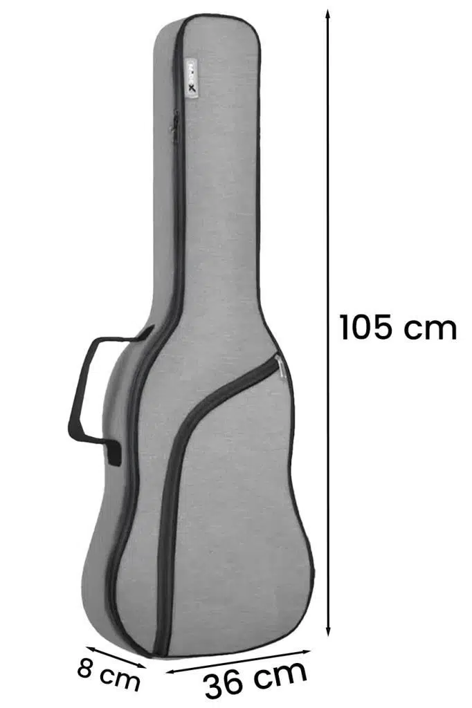 Midex ELC-40PAK Case Elektro Gitar Çantası Gigbag Su Geçirmez Kalın Kılıf (Çanta Askı Capo)