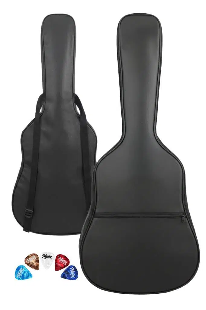 Midex GK-50A Akustik Gitar Çantası Kaliteli Siyah Kılıf