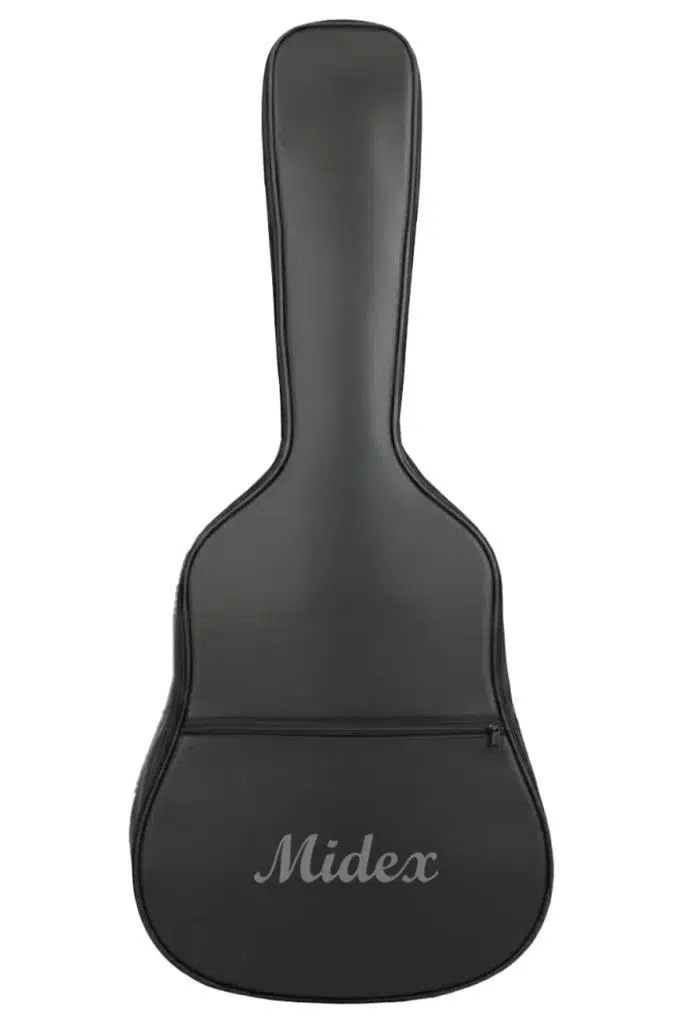 Midex GK-50A Akustik Gitar Çantası Kaliteli Siyah Kılıf
