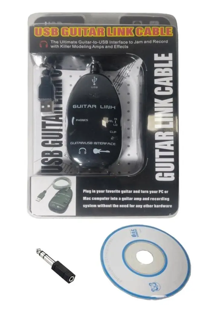 Midex GL-01 Usb Gitar Guitar Link Kablosu