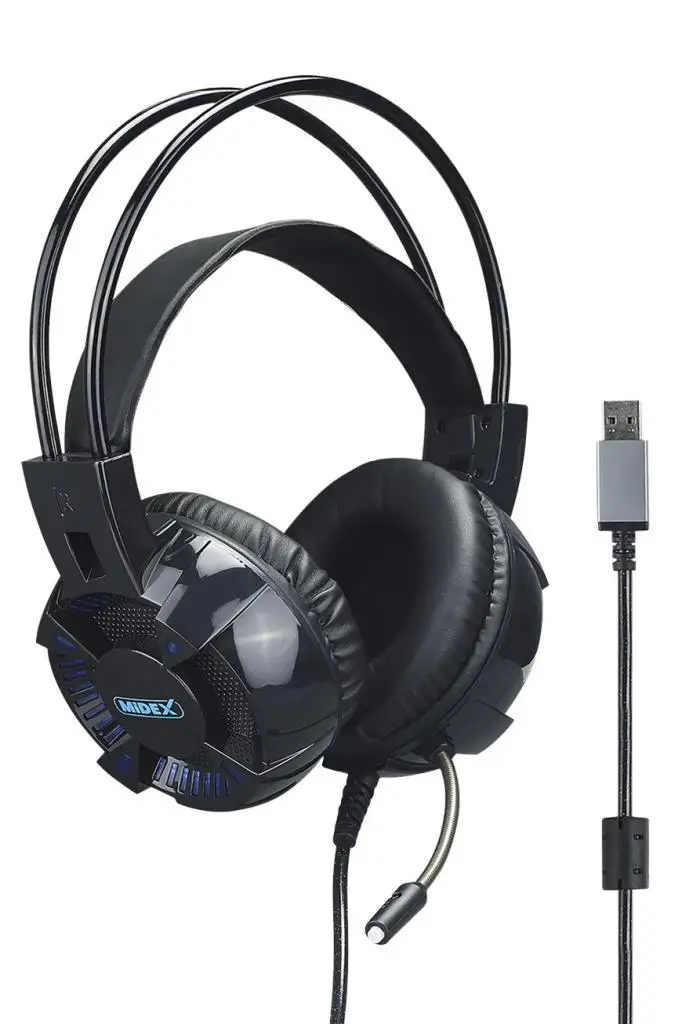 Midex GMR-X300-OUT Profesyonel Mikrofonlu Oyuncu Kulaklığı (OUTLET)