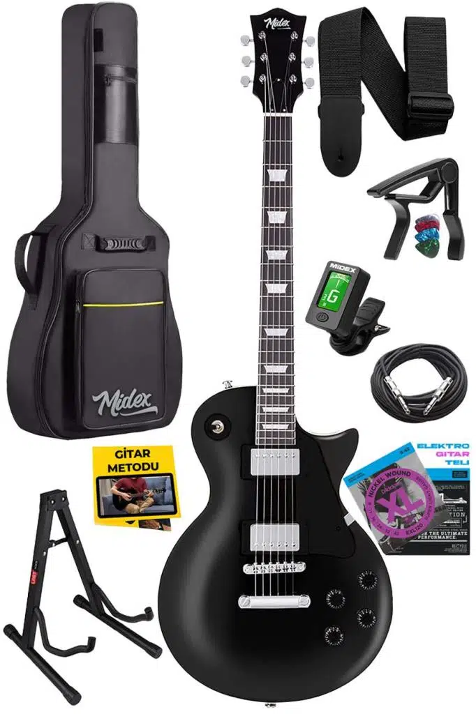 Midex GRX-200BK-OUT Elektro Gitar (OUTLET)