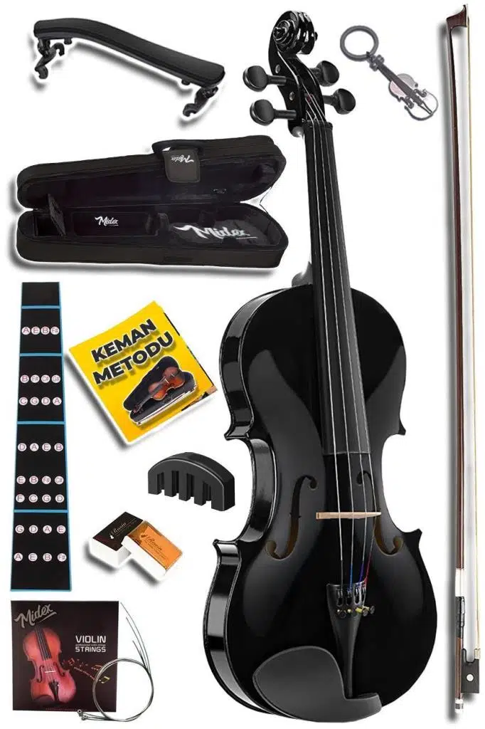 Midex HGA-44BK-OUT 4/4 Profesyonel Keman Seti (OUTLET)
