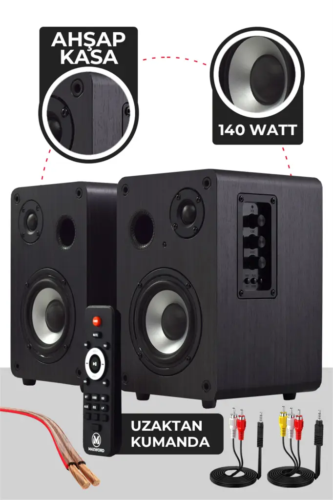Midex İmpressive Paket-3 Stüdyo Ekipmanları Seti (Monitör Mikrofon Ses Kartı Kulaklık Midi Klavye)