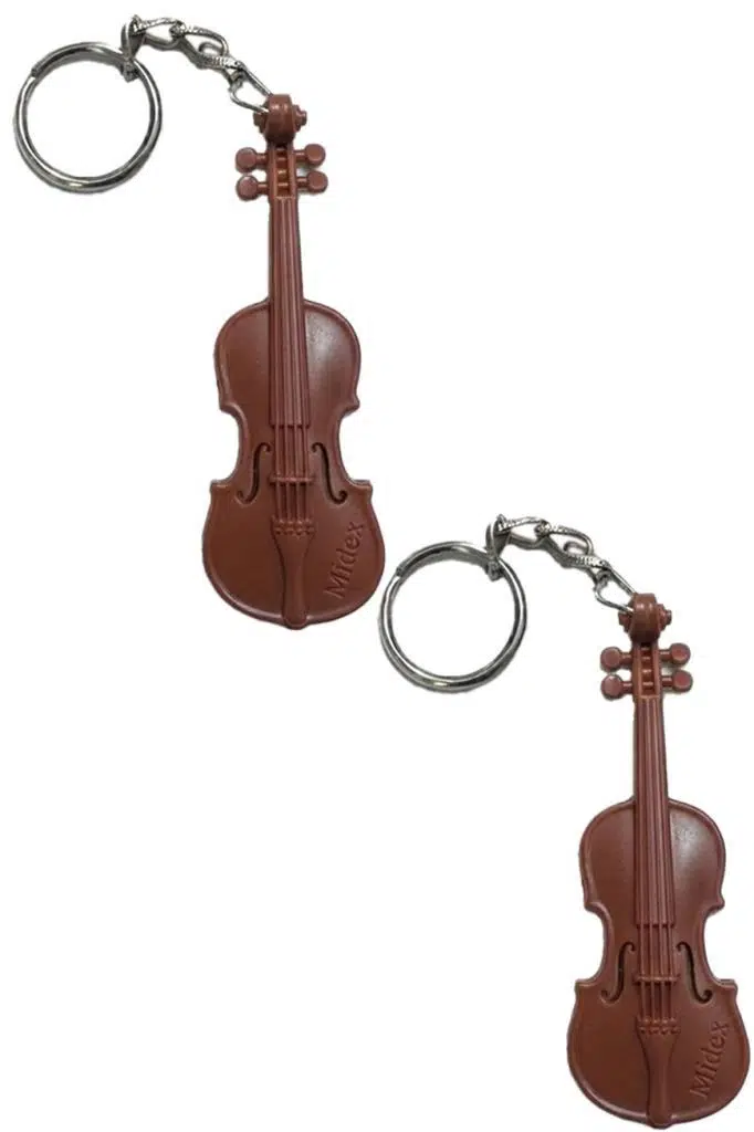 Midex KC-20 Keman Viyolonsel Görünümlü Anahtarlık Seti