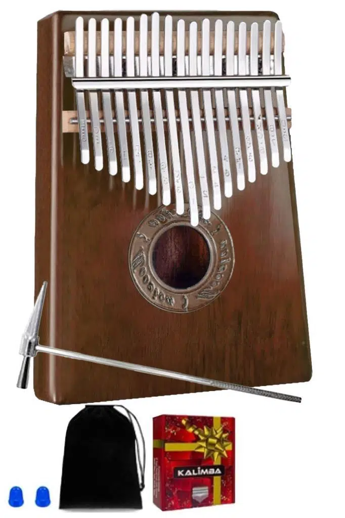 Midex KLX-553-OUT Ses Delikli 17 Tuşlu Kalimba (OUTLET)