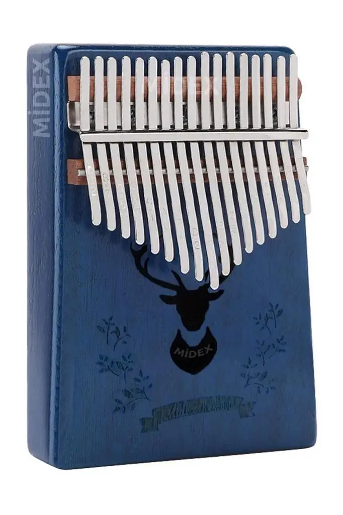 Midex KLX-890 Hakiki Ağaç Kalimba 17 Tuşlu Full Set (HEDİYE KUTULU)