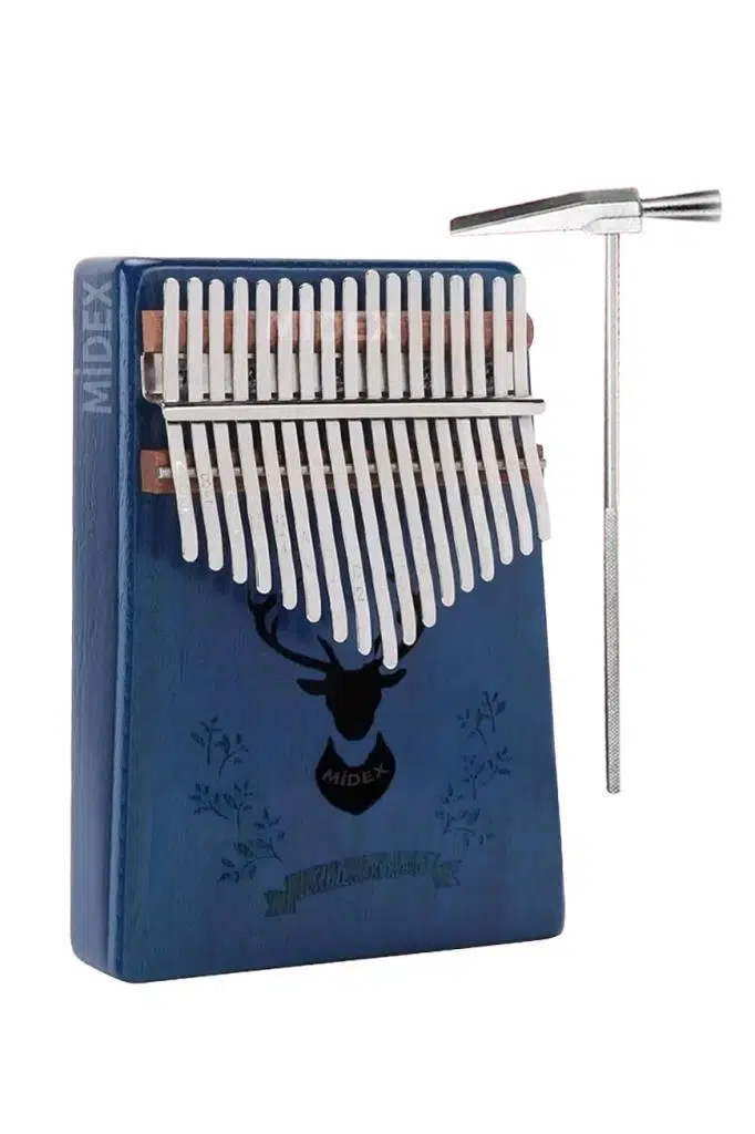 Midex KLX-890-PAK Hakiki Ağaç Kalimba 17 Tuşlu Full Set