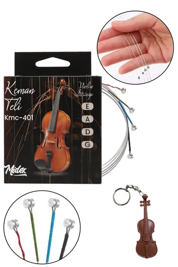 Midex Kmc-401 Keman Teli Profesyonel (1 Takım)