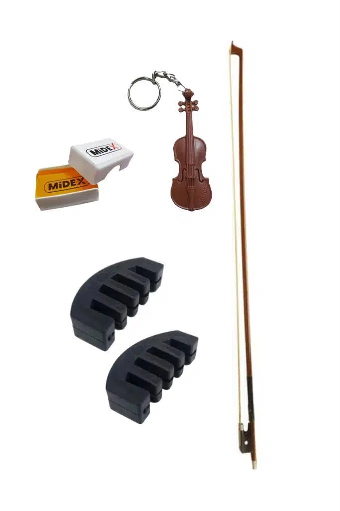 Midex KY-24 Çocuk Kemanı Yayı 1/2 Boy İçin (Reçine ve Susturucu Hediye)