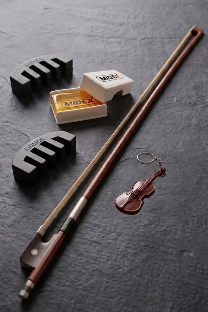 Midex KY-44 Keman Yayı 4/4 Tam Boy İçin (Reçine ve Susturucu Hediye)