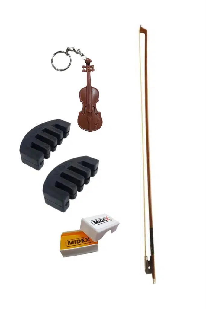 Midex KY-44 Keman Yayı 4/4 Tam Boy İçin (Reçine ve Susturucu Hediye)