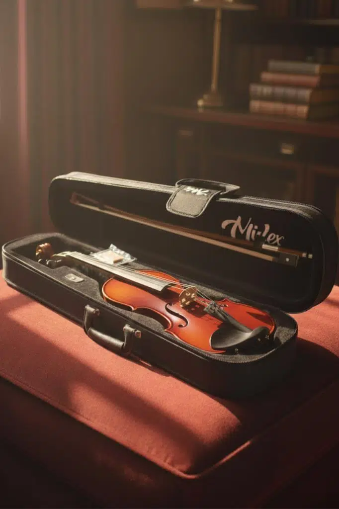 Midex LMA-544TYS 4/4 Profesyonel Keman 4/4 Tam Boy (Yastık Susturucu Yedek Tel Çanta Yay Reçine Metod)