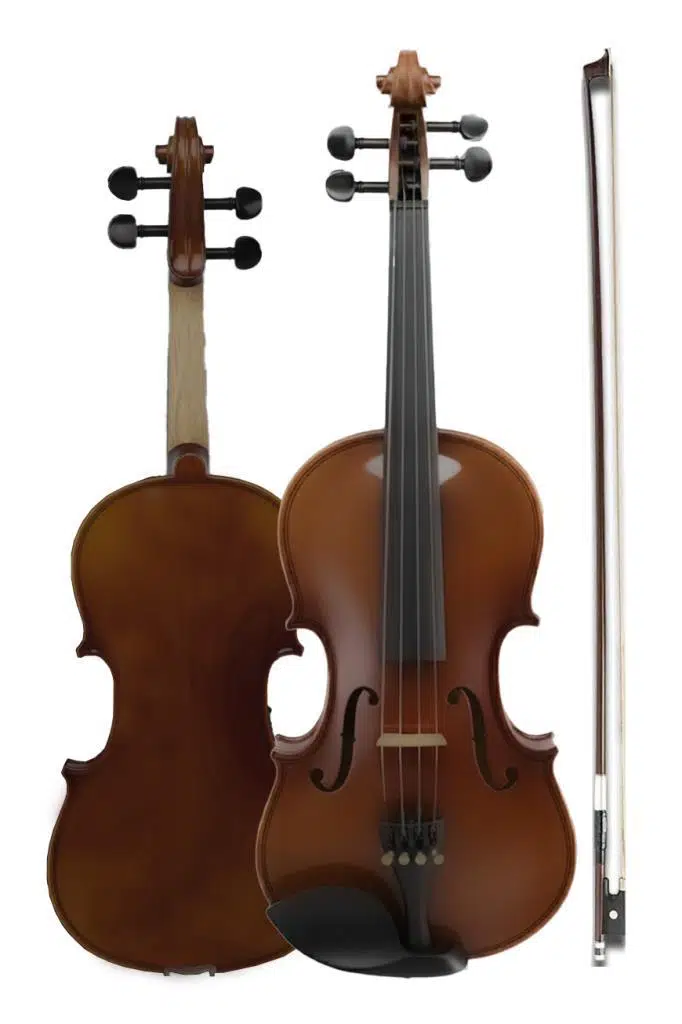 Midex LMA-544TYS 4/4 Profesyonel Keman 4/4 Tam Boy (Yastık Susturucu Yedek Tel Çanta Yay Reçine Metod)