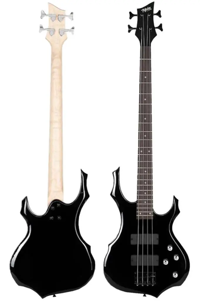 Midex MBG-410BK-20AMP 4 Telli Bas Gitar ve 20W Amfi Gigbag Kulaklık Set
