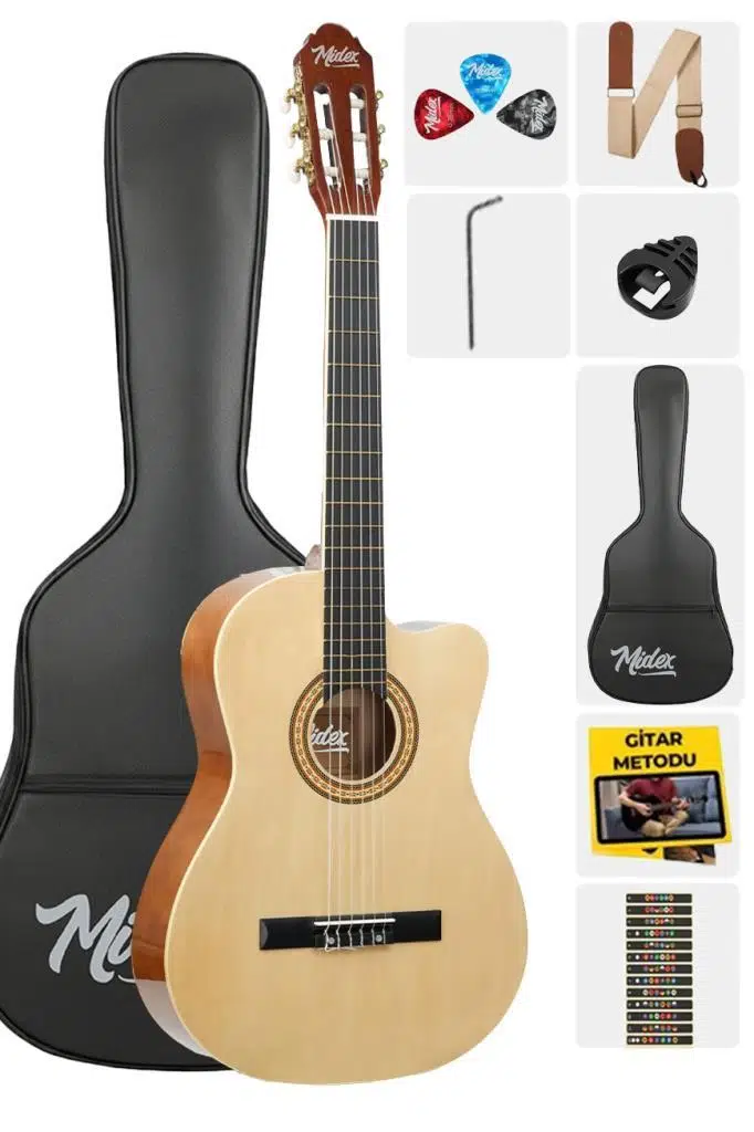 Midex MGX-100CR-OUT Üst Seviye Klasik Gitar 4/4 (OUTLET)