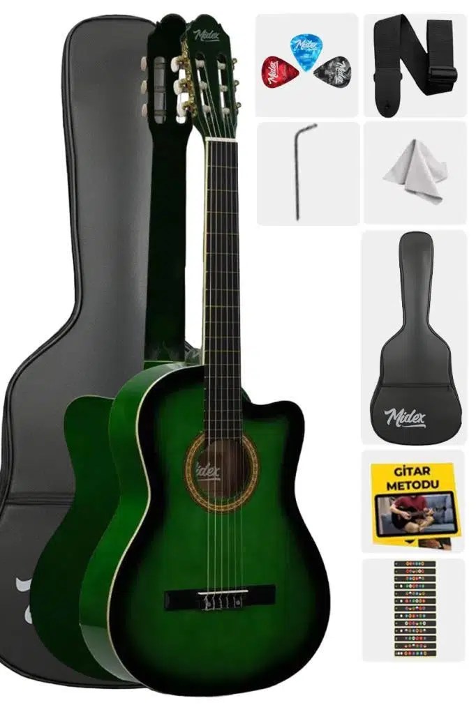 Midex MGX-100GR-OUT Üst Seviye Klasik Gitar 4/4 (OUTLET)