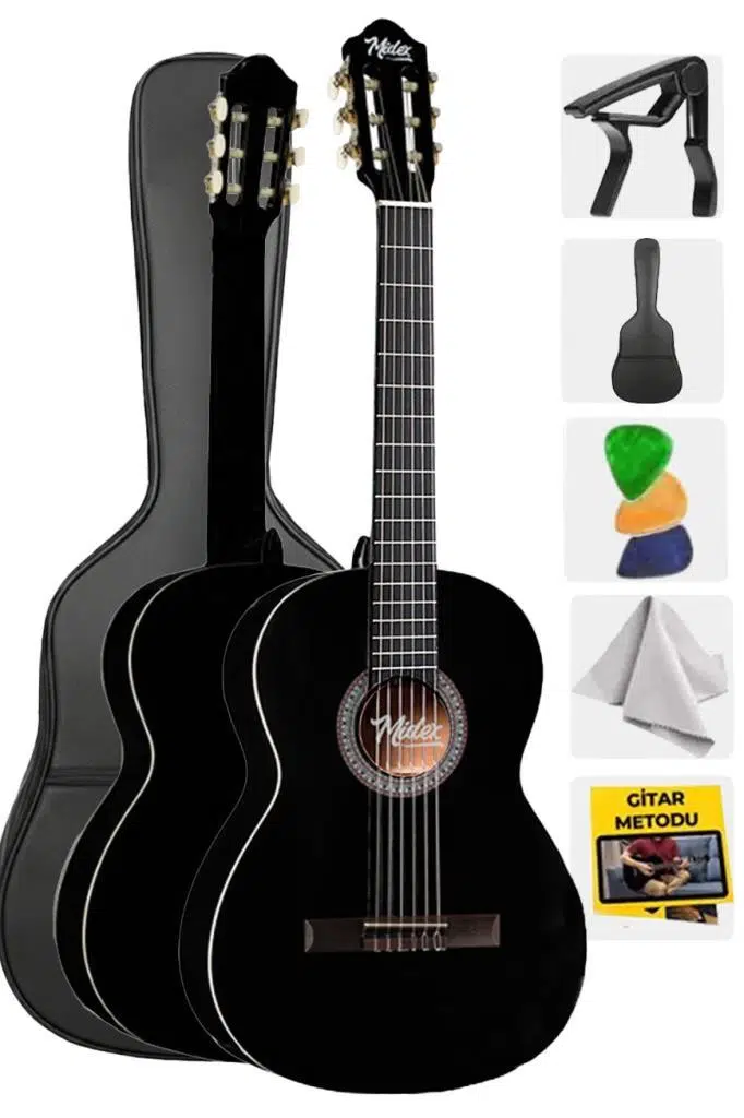 Midex MGX-200BK-OUT Kaliteli Klasik Gitar (OUTLET)