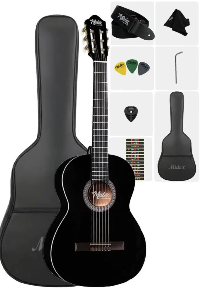 Midex MGX-200BK-OUT Kaliteli Klasik Gitar (OUTLET)