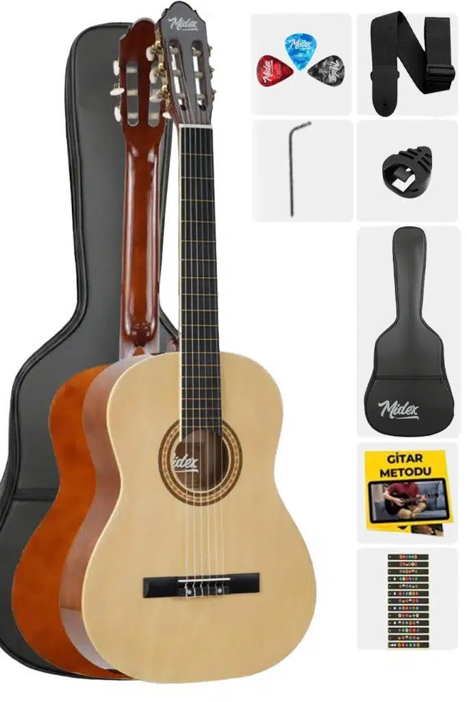 Midex MGX-200CR-OUT Kaliteli Klasik Gitar 4/4 Yetişkin Boy (OUTLET)