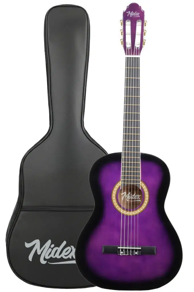 Midex MGX-200PRP Kaliteli Klasik Gitar 4/4 Yetişkin Boy Full Set