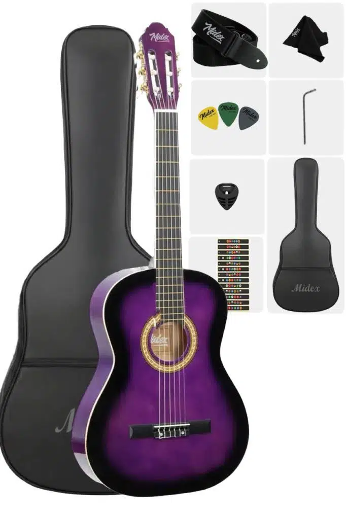Midex MGX-200PRP-OUT Kaliteli Klasik Gitar 4/4 Yetişkin Boy (OUTLET)