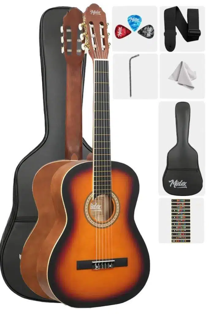 Midex MGX-200SB-OUT Kaliteli Klasik Gitar 4/4 (OUTLET)