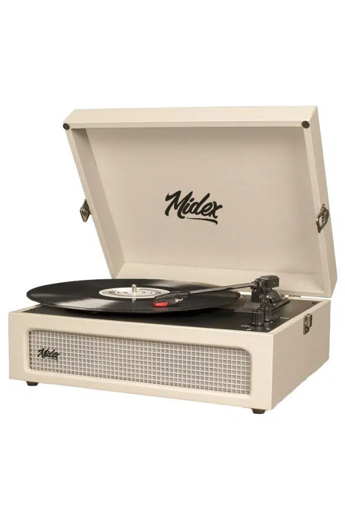 Midex MTX-420WH Nostaljik Bluetooth PRO Pikap Plakçalar Şarjlı 3 Devirli